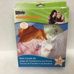 ICarly Nickelodeon Stitch Iron-on Transfer Design Kit Fabric Craft New. …